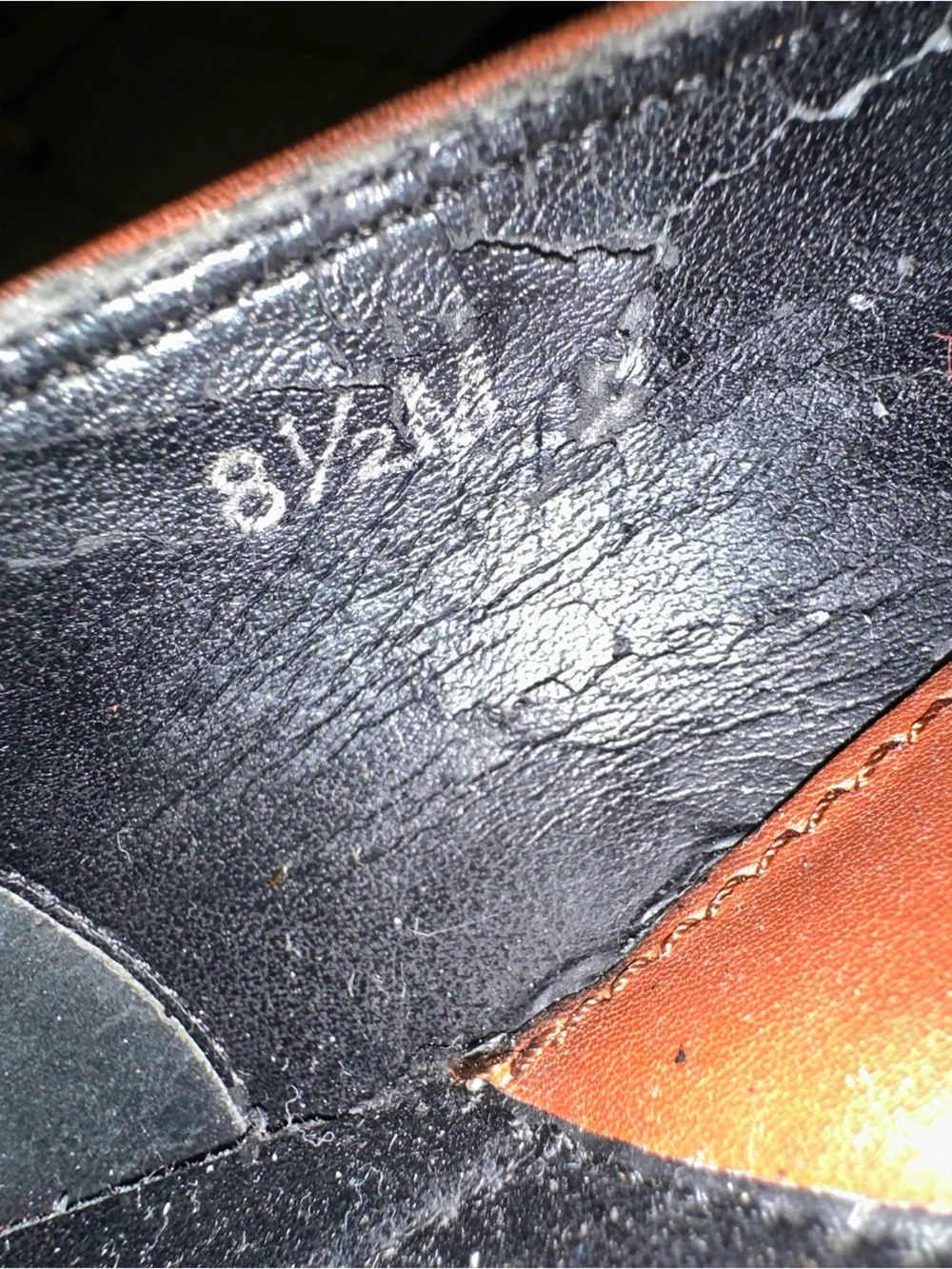 Van Eli Two-Tone Brown Leather Penny Loafers